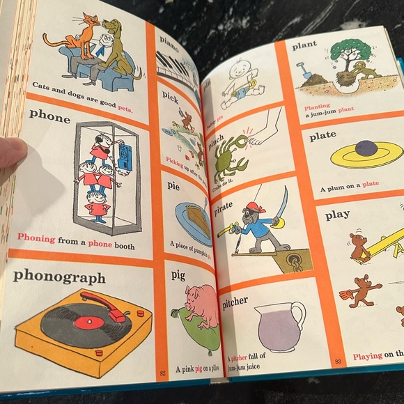 1stEdition/Collector 1964 Dr Seuss”The Cat in the Hat “Beginner Book,Dictionary” - Picture 5 of 8